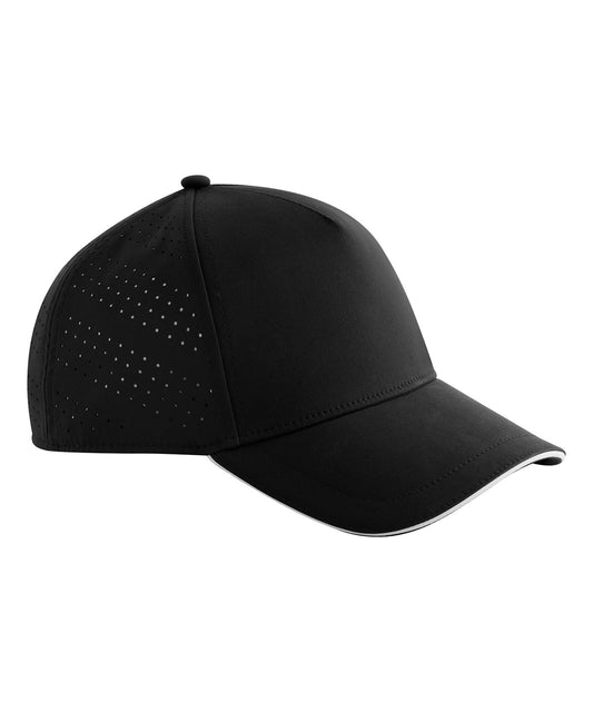 Beechfield Accelerate cap Black/White