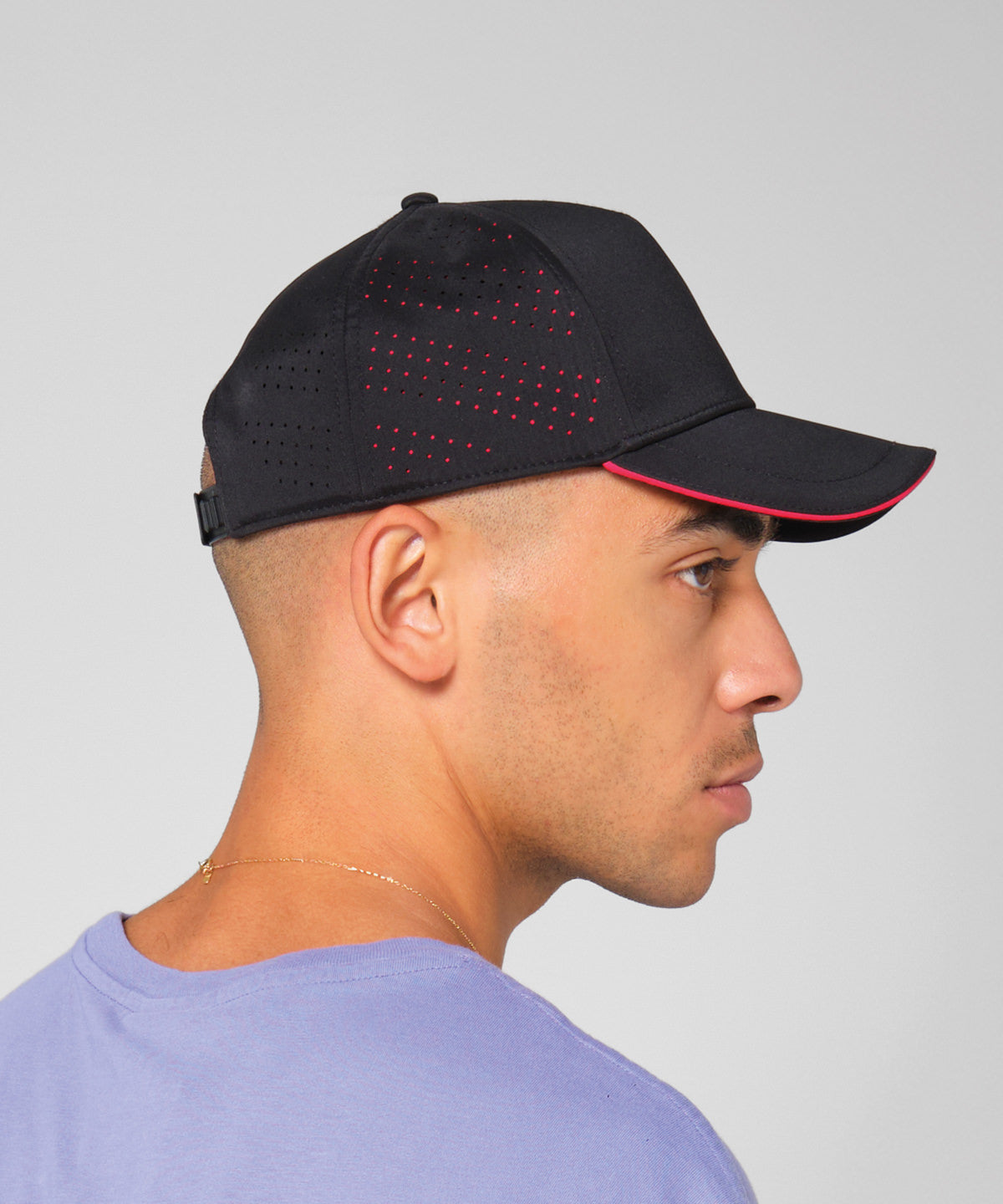 Beechfield Accelerate cap Black/Red
