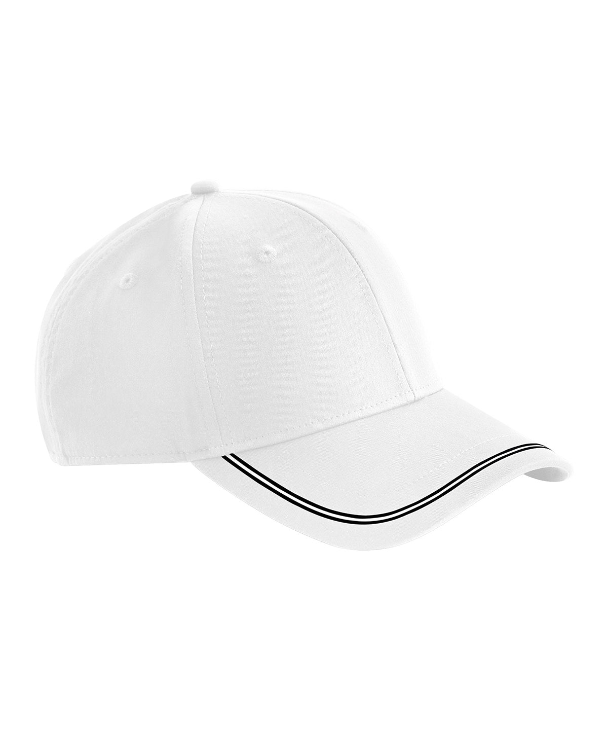 Beechfield Match day cap White/Black