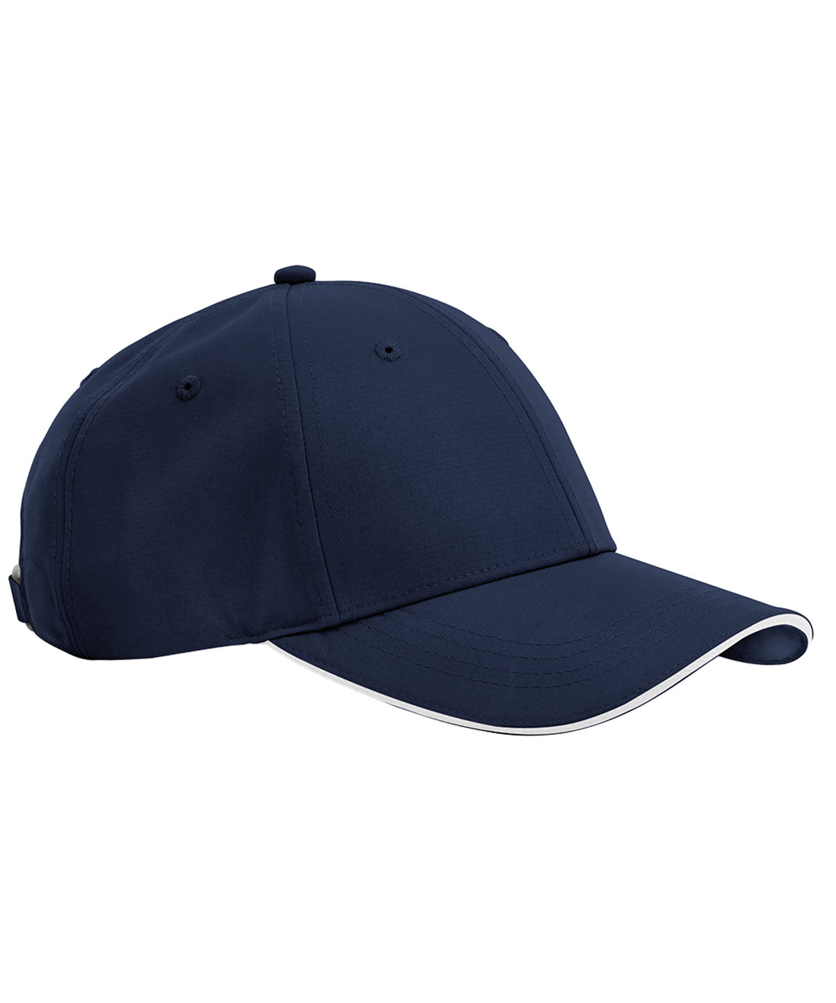 Beechfield Team sports-tech cap French Navy/White