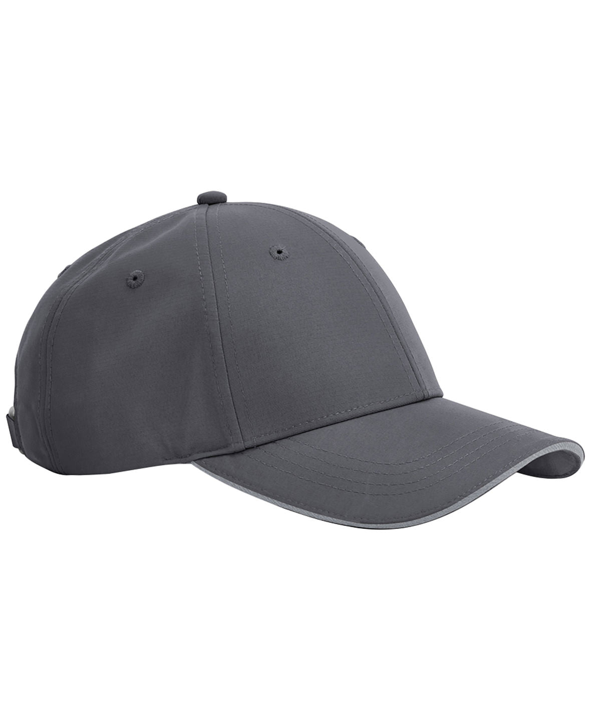 Beechfield Team sports-tech cap Graphite Grey/Light Grey