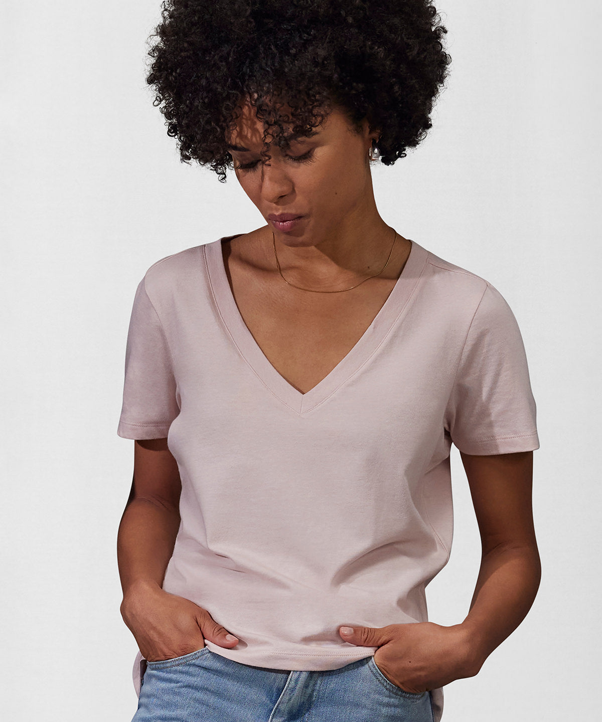 B&C Collection B&C #E150 V /women Amalfi Teal