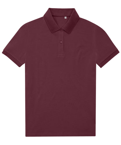 B&C Collection B&C My Eco Polo 65/35 /Women Burgundy