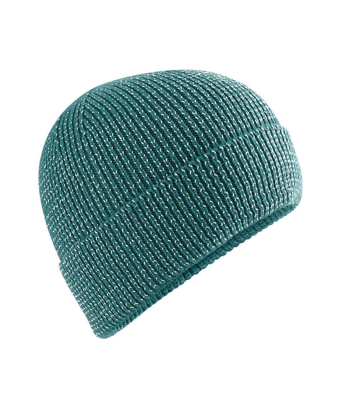 Beechfield Streetlite reflective beanie Marine Green