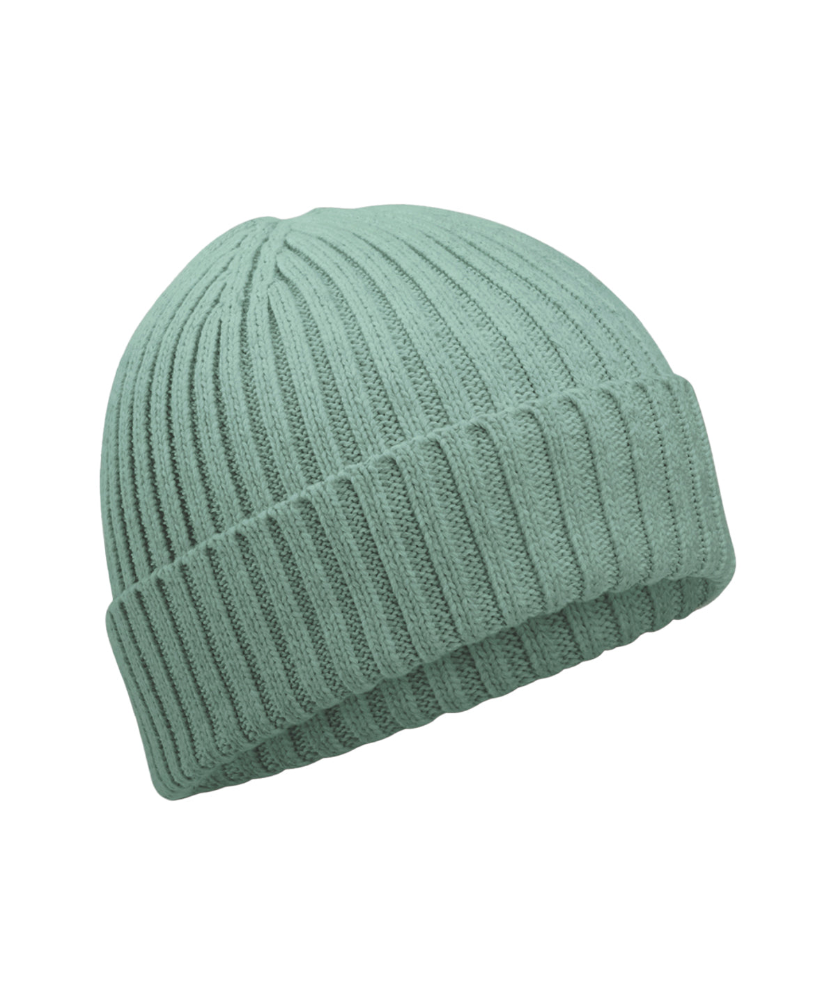 Beechfield Organic cotton kids beanie Dusty Green