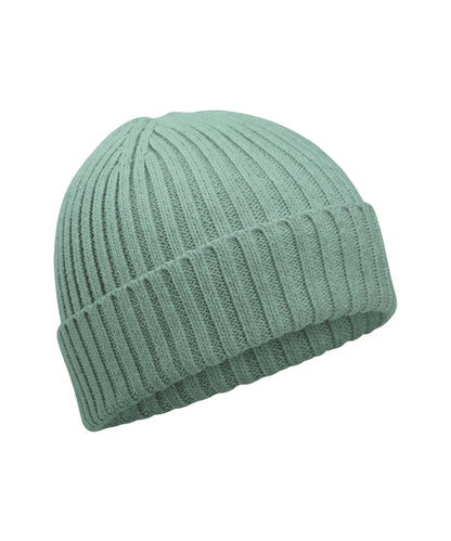 Beechfield Organic cotton kids beanie Dusty Green