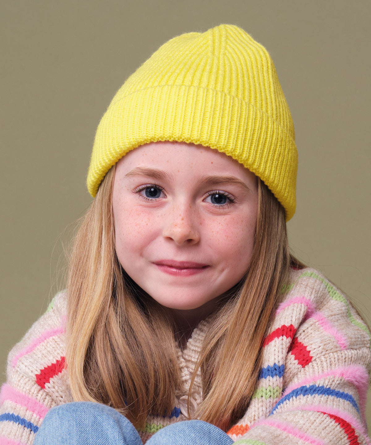 Beechfield Kids fashion beanie Bright Royal