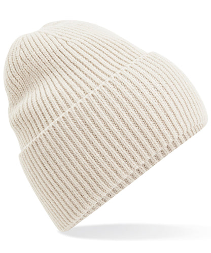 Beechfield Oversized cuffed beanie Oatmeal