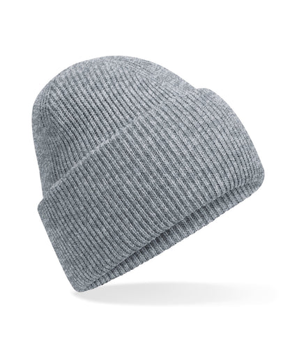 Beechfield Classic engineered deep-cuffed beanie Ash