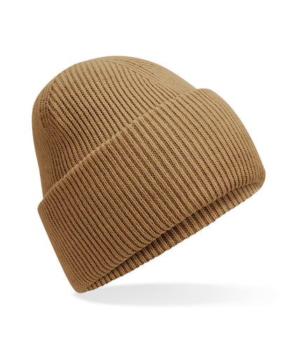 Beechfield Classic engineered deep-cuffed beanie Biscuit
