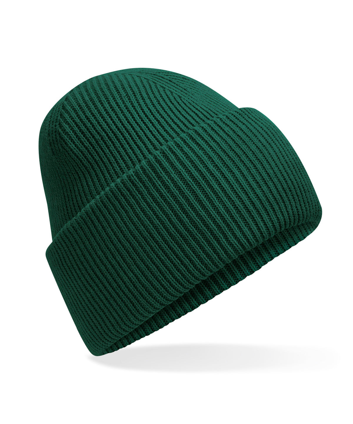 Beechfield Classic engineered deep-cuffed beanie Bottle Green