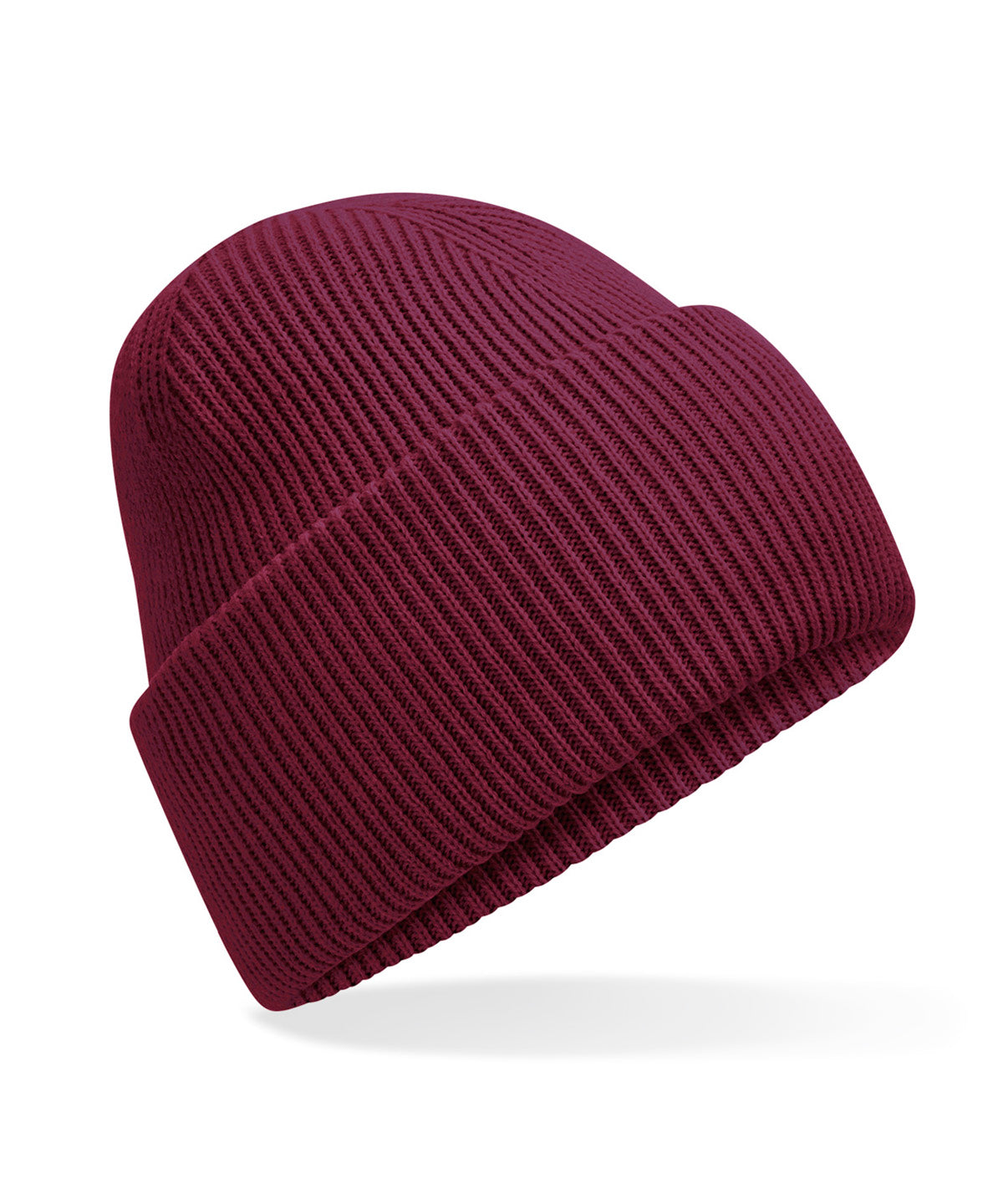 Beechfield Classic engineered deep-cuffed beanie Burgundy