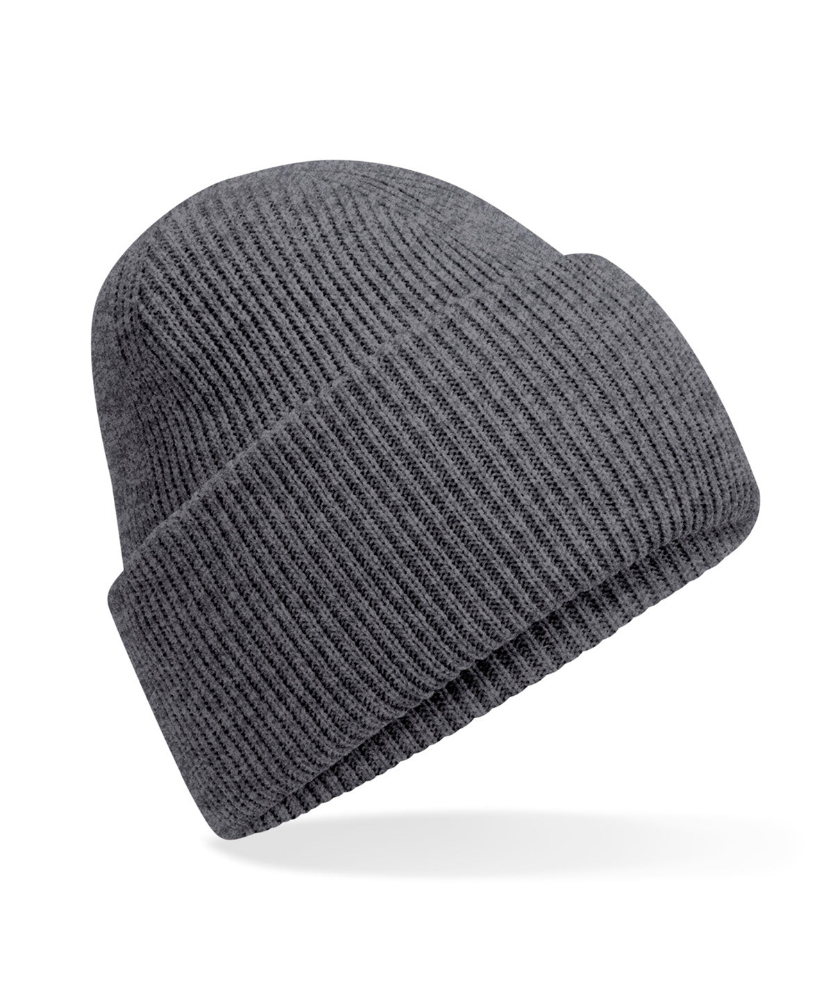 Beechfield Classic engineered deep-cuffed beanie Granite
