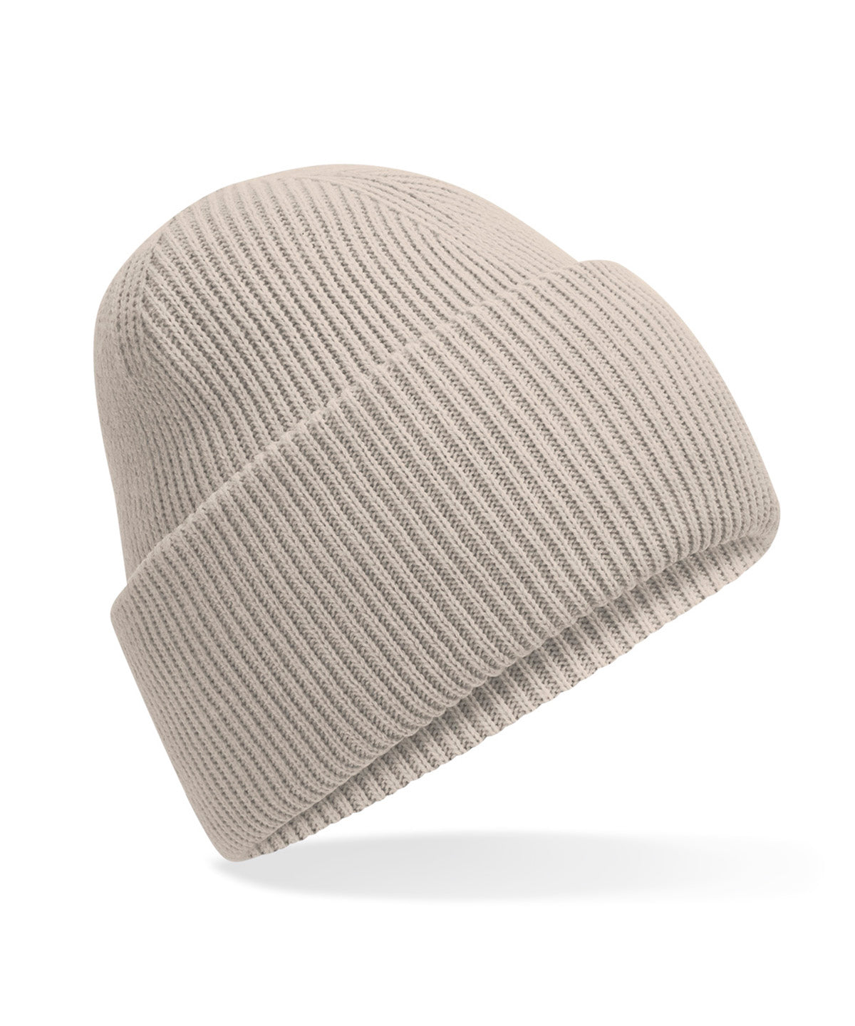 Beechfield Classic engineered deep-cuffed beanie Natural Stone