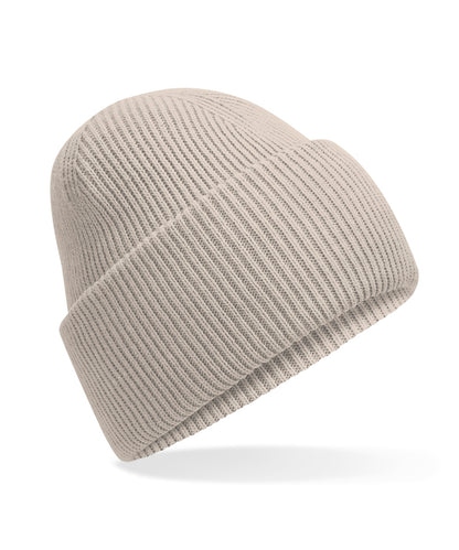 Beechfield Classic engineered deep-cuffed beanie Natural Stone