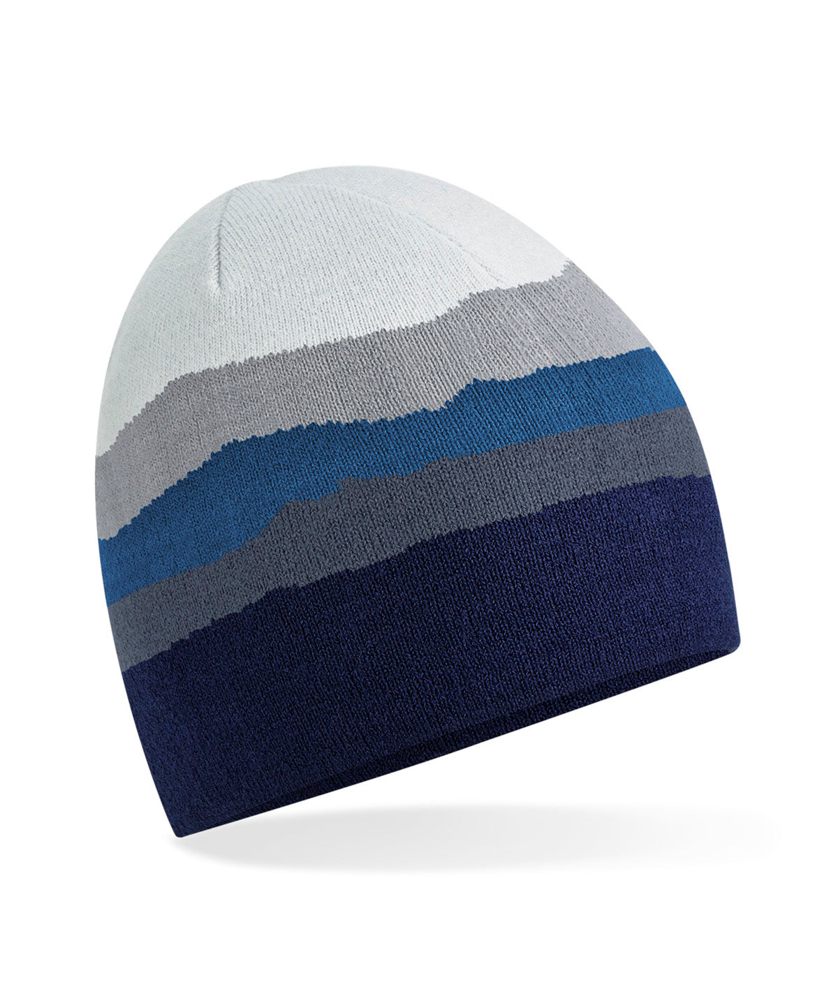Beechfield Mountain peaks pull-on beanie Rocky Peaks
