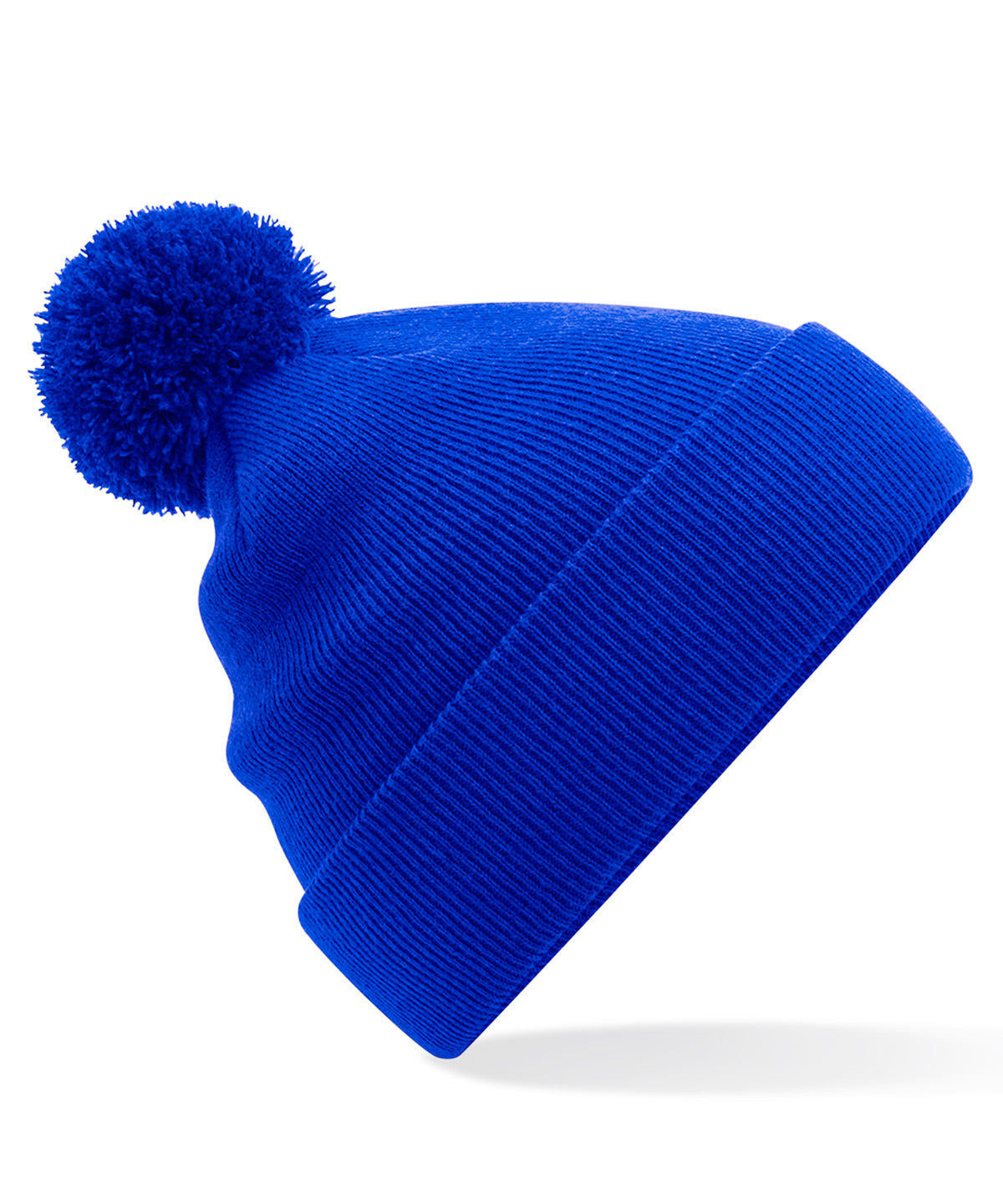 Beechfield Junior original pom pom beanie Bright Royal