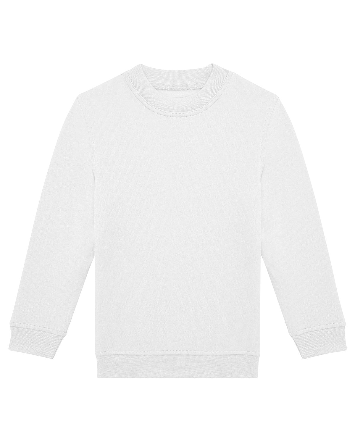 B&C Collection B&C ID.332 crew /kids White
