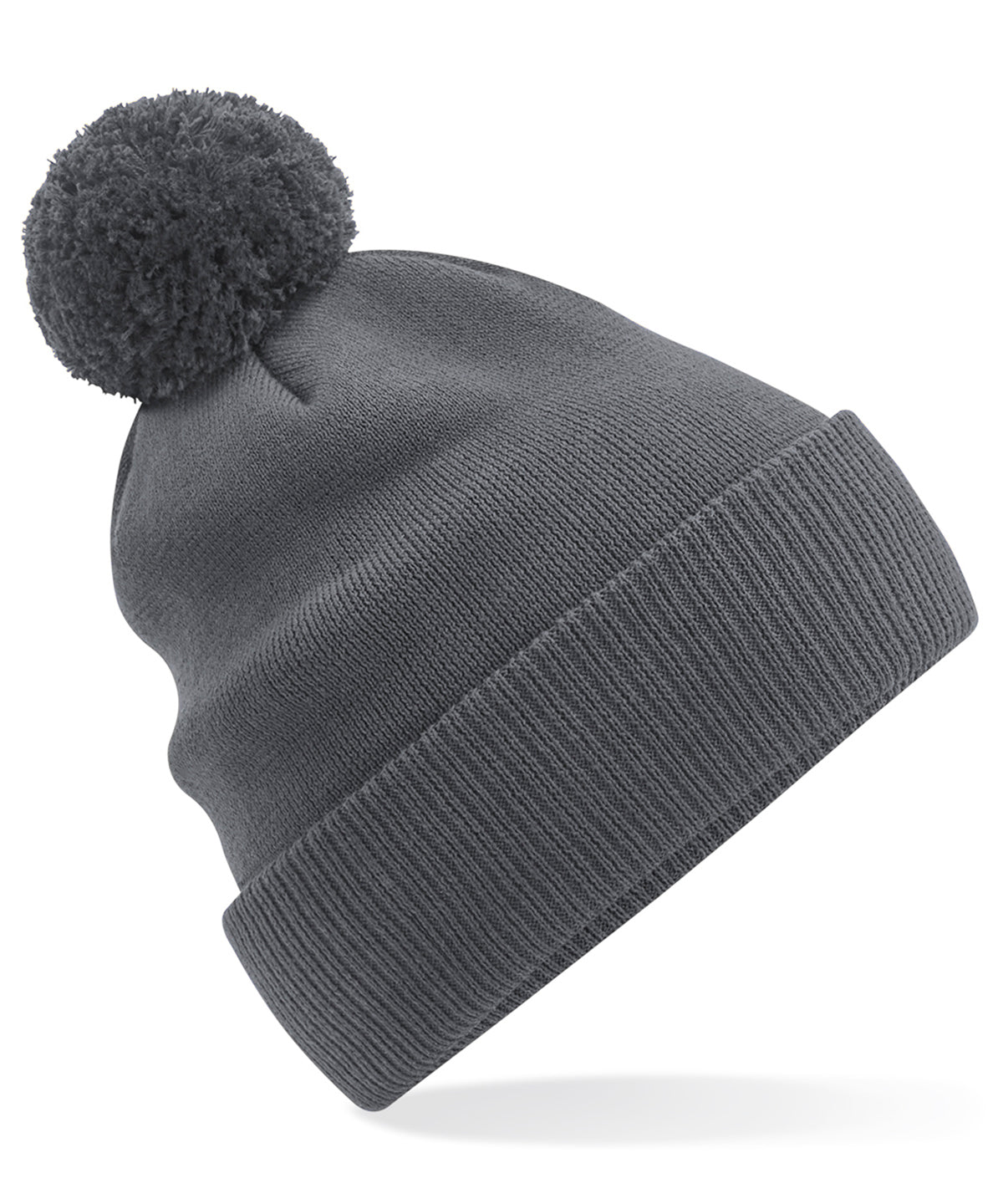 Beechfield Organic cotton Snowstar® beanie Graphite Grey