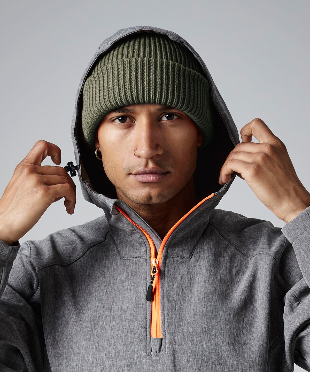Beechfield Wind-resistant breathable elements beanie Black