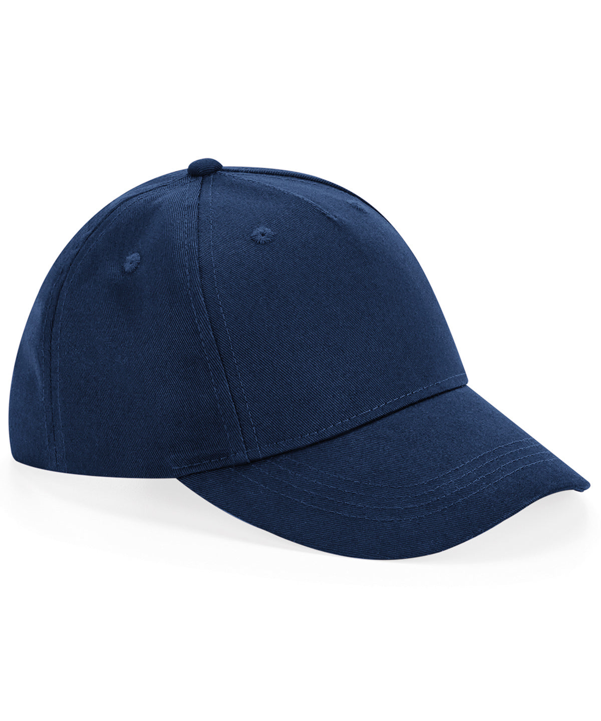 Beechfield Junior organic cotton 5-panel cap Navy