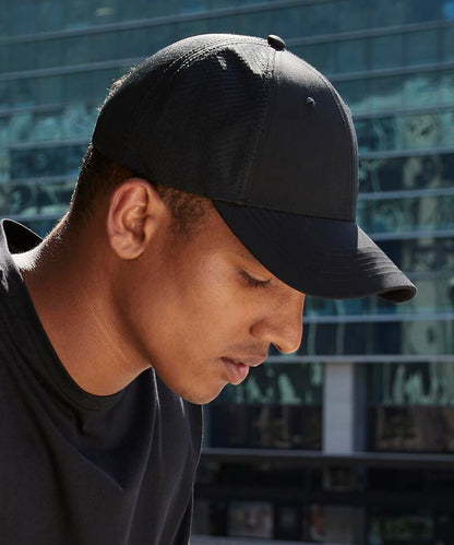 Beechfield Technical mesh trucker Black/Black