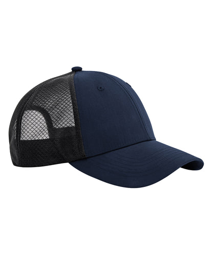 Beechfield Technical mesh trucker Navy/Black