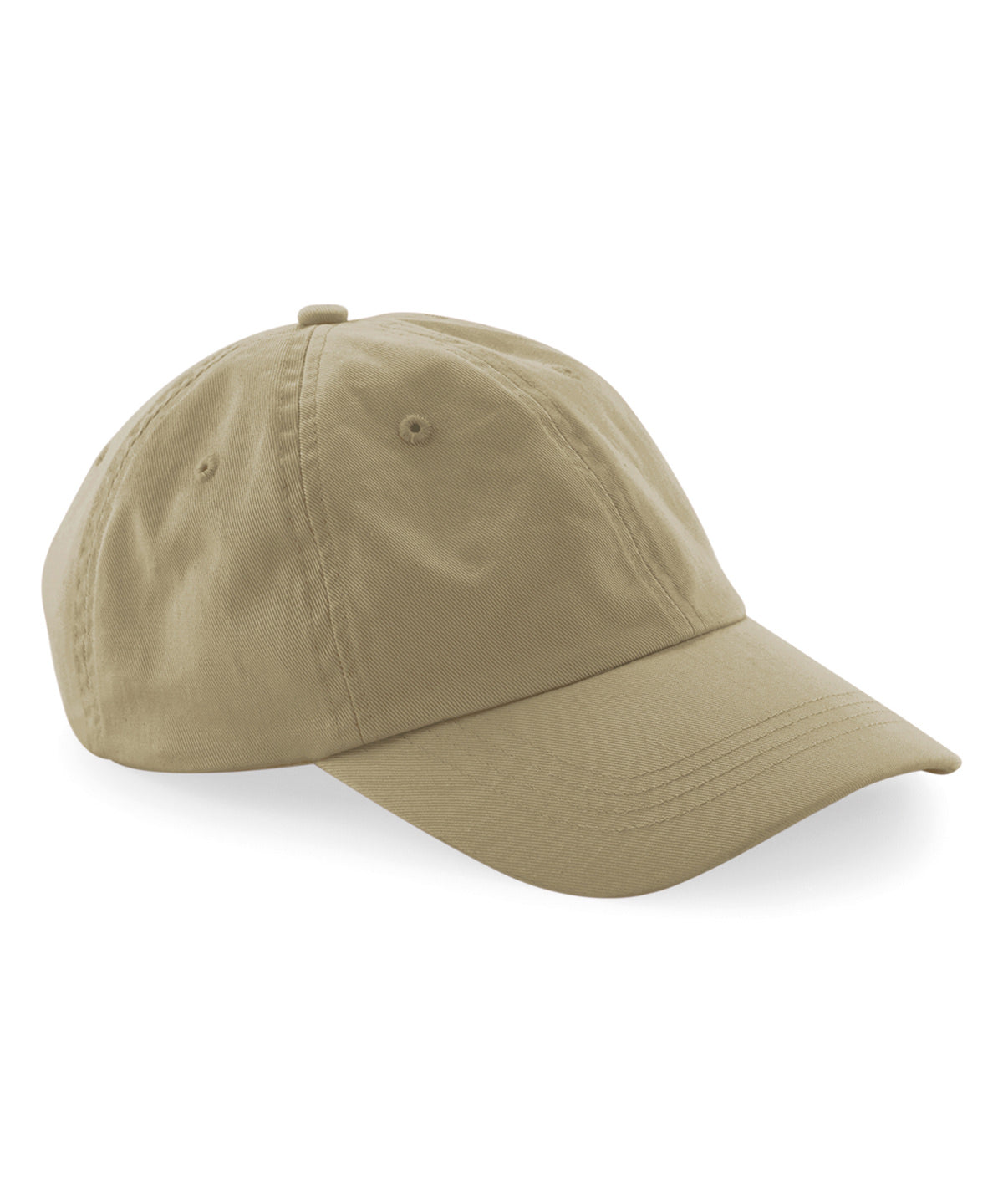 Beechfield Organic cotton 6-panel dad cap Desert Sand