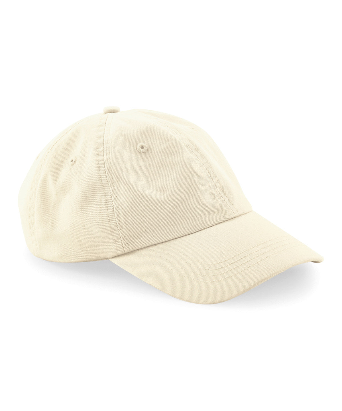 Beechfield Organic cotton 6-panel dad cap Natural