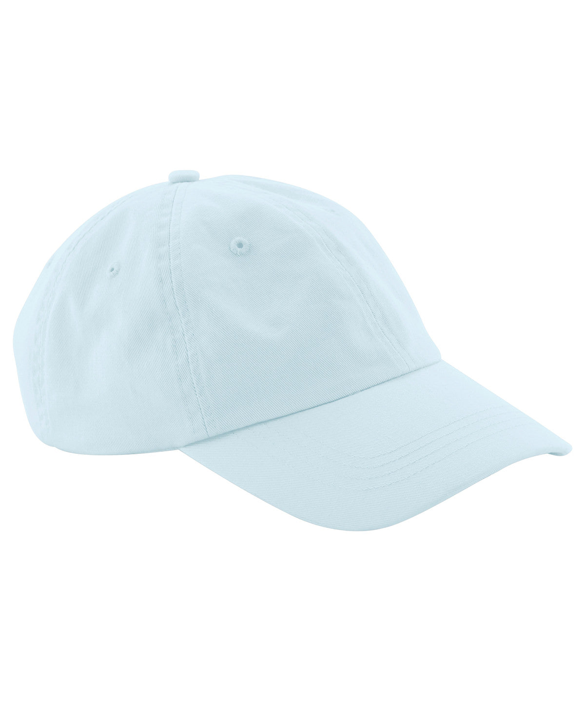 Beechfield Junior low-profile 6-panel dad cap Pastel Blue