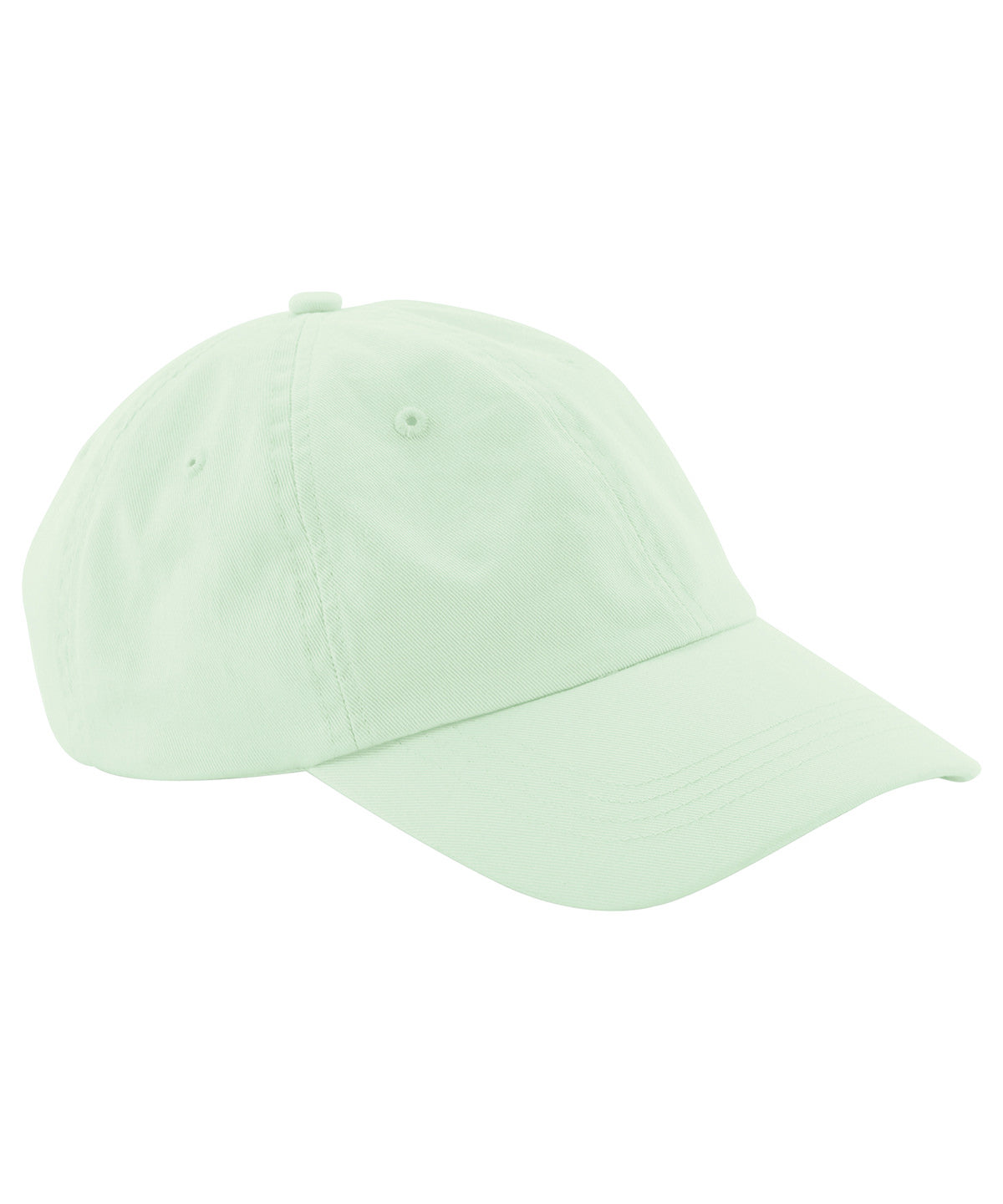 Beechfield Junior low-profile 6-panel dad cap Pastel Mint