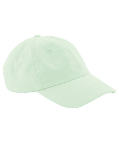 Beechfield Junior low-profile 6-panel dad cap Pastel Mint