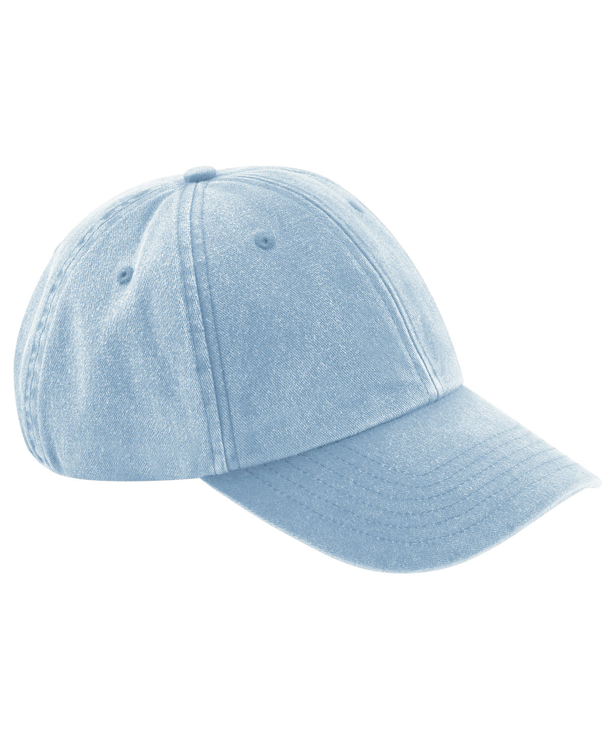Beechfield Junior low-profile vintage cap Vintage Light Blue