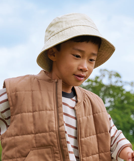 Beechfield Junior vintage bucket hat Vintage Denim