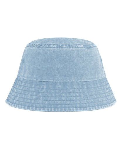 Beechfield Junior vintage bucket hat Vintage Light Blue