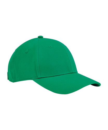 Beechfield EarthAware® junior classic organic cotton 6-panel cap Kelly Green