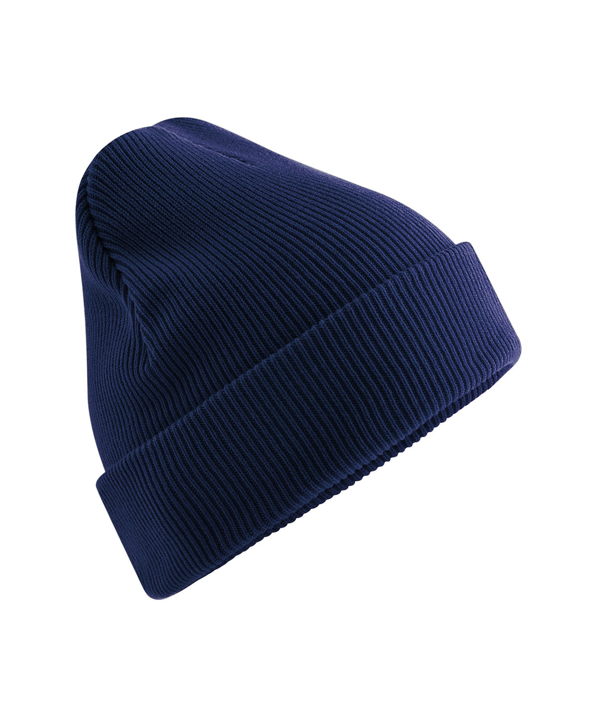 Beechfield Organic cotton original cuffed beanie Oxford Navy