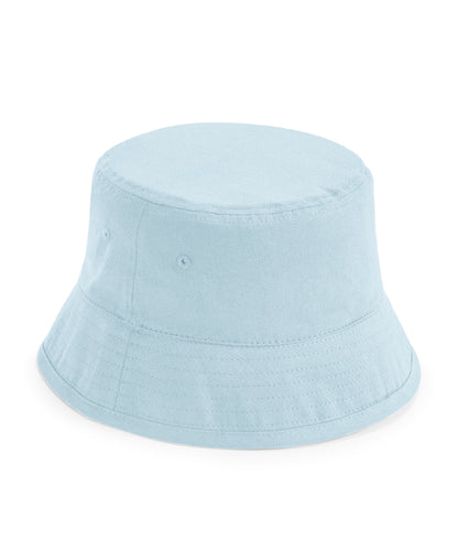 Beechfield Junior organic cotton bucket hat Powder Blue