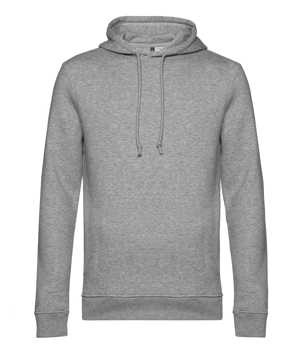 B&C Collection B&C Inspire Hooded Heather Grey