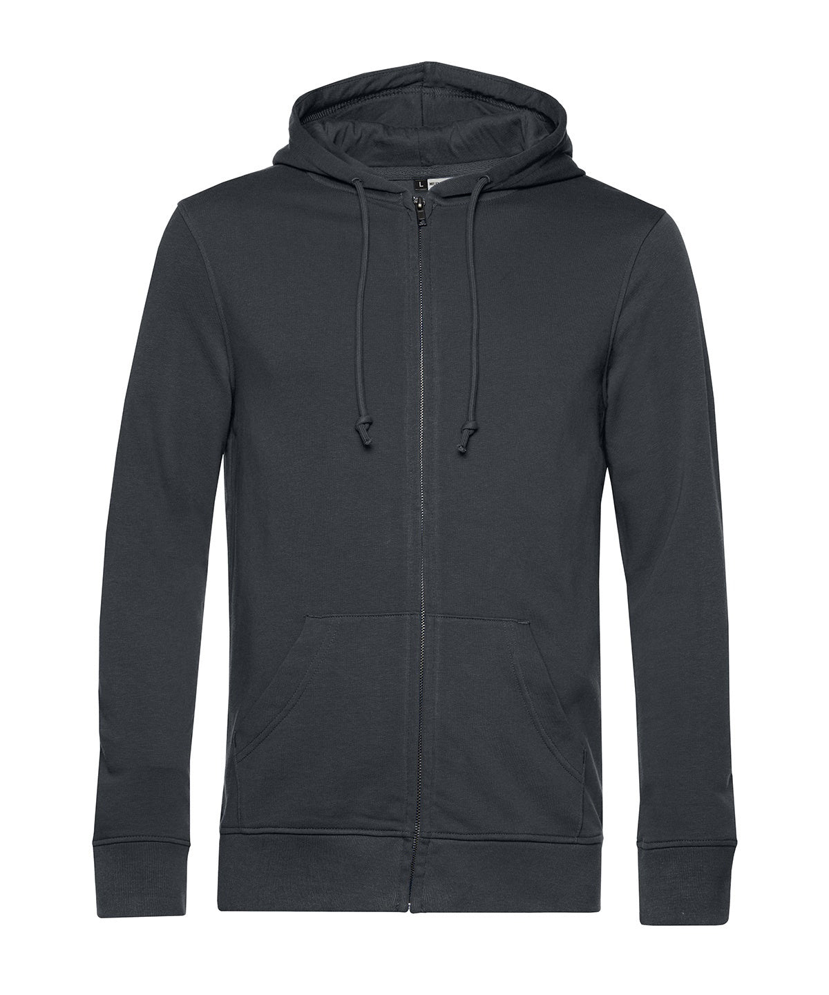 B&C Collection B&C Inspire Zipped Hood Asphalt