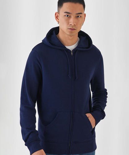 B&C Collection B&C Inspire Zipped Hood Asphalt