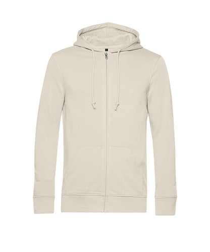 B&C Collection B&C Inspire Zipped Hood Off White