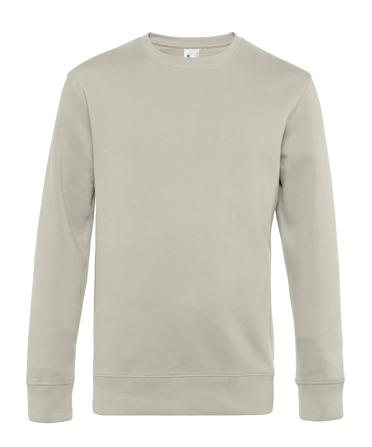 B&C Collection B&C KING Crew Neck Grey Fog