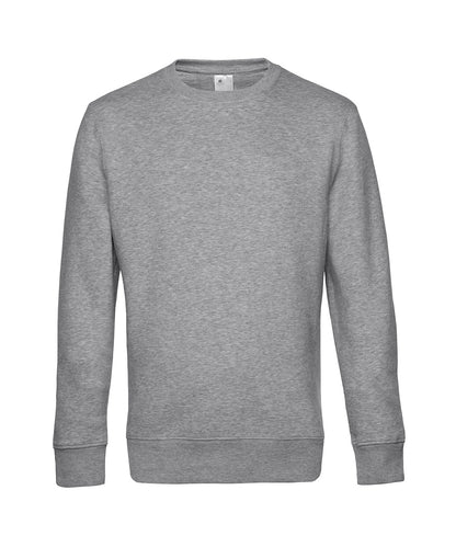 B&C Collection B&C KING Crew Neck Heather Grey