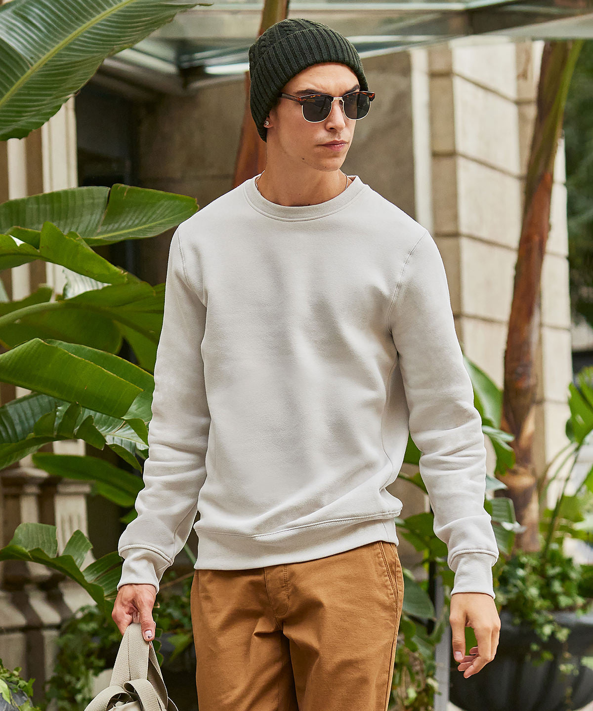 B&C Collection B&C KING Crew Neck Aqua Green