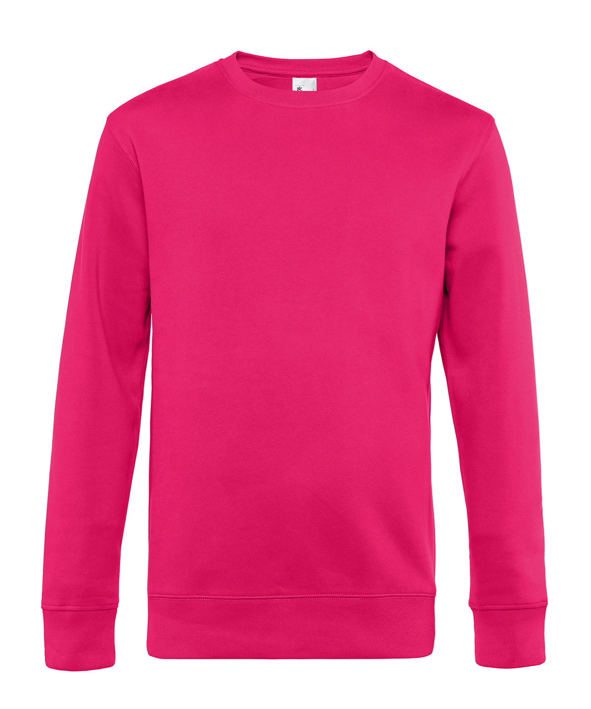 B&C Collection B&C KING Crew Neck Magenta Pink