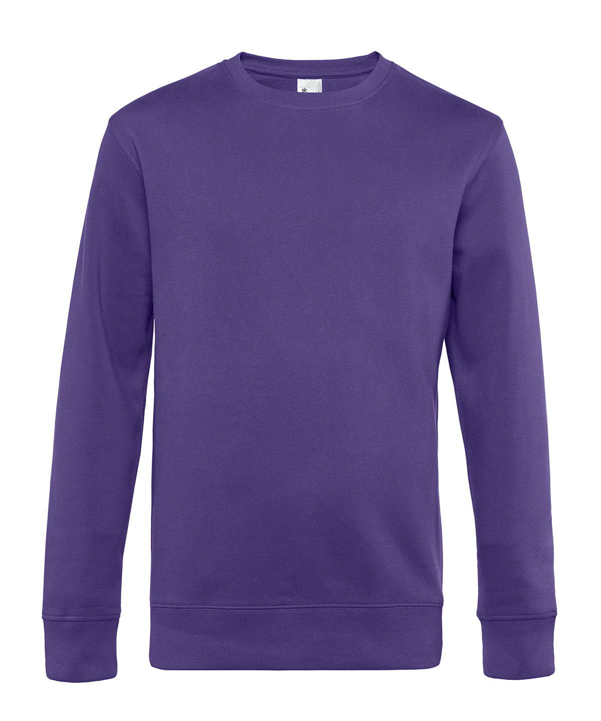 B&C Collection B&C KING Crew Neck Radiant Purple