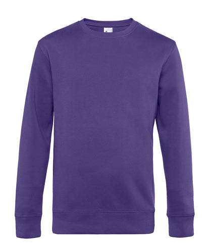 B&C Collection B&C KING Crew Neck Radiant Purple