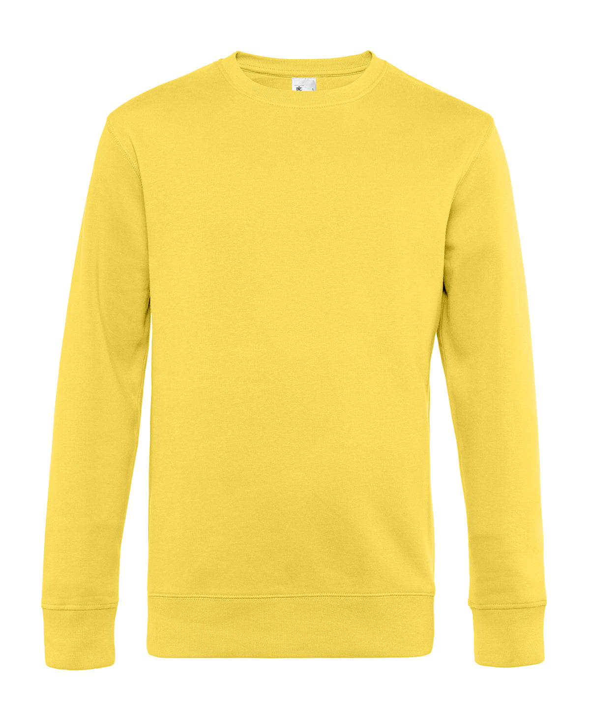 B&C Collection B&C KING Crew Neck Yellow Fizz