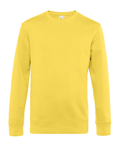 B&C Collection B&C KING Crew Neck Yellow Fizz